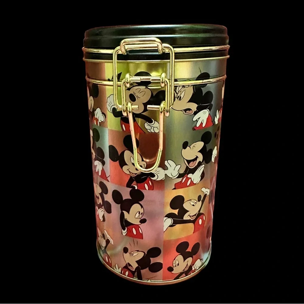 Disney Universal Studios Tokyo Japan Mickey Mouse Metal Storage Canister
